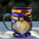 3D Handcrafted Dwarf Mug for Book Lovers