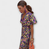 Vanessa - Elegant Dress with V-Neckline