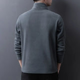 Men's Zip-Up Fleece Jumper – Warm and Comfortable Design