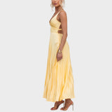 Camila - Yellow Maxi Dress