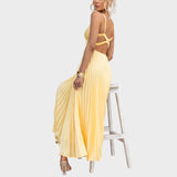 Camila - Yellow Maxi Dress
