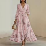 Renata | Elegant Pleated Maxi Dress