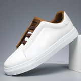 Alexander | High-Quality White Leather Trainers for Men