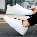 Alexander | High-Quality White Leather Trainers for Men