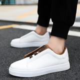 Alexander | High-Quality White Leather Trainers for Men