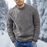 Kyan™ Knitted Winter Jumper for Men
