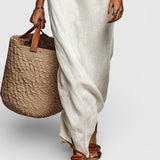 Avelina - Off-Shoulder Maxi Dress with Batwing Sleeves