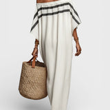 Avelina - Off-Shoulder Maxi Dress with Batwing Sleeves