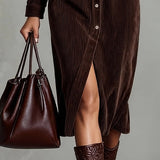 Lurdes | Modern Dress with Relaxed Fit