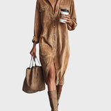 Lurdes | Modern Dress with Relaxed Fit