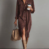 Lurdes | Modern Dress with Relaxed Fit
