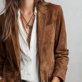 Imogen | Vintage Brown Blazer