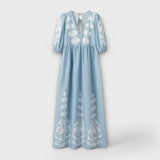Sílvia - Printed Dress for Effortless Elegance