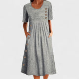 Lígia - Striped Summer Dress
