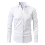 Braony | Classic Long-Sleeve Shirt for Men with a Modern Slim-Fit Cut