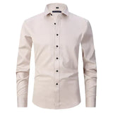 Braony | Classic Long-Sleeve Shirt for Men with a Modern Slim-Fit Cut