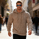 Mike de Jager | Fleece Jumper – Black, Light Grey, Light Blue, Apricot & Brown