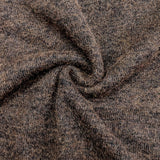 Camille | Ribbed Knit Cardigan in Chocolate with Buttons