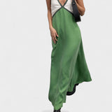 Lara - Two-Tone Long Dress