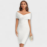 Ofélia - Elegant V-Neck Dress