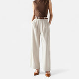 Ancienne Monde | Women's Timeless High-Waisted Palazzo Trousers