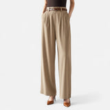 Ancienne Monde | Women's Timeless High-Waisted Palazzo Trousers