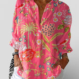 Floriana - Elegant and Breathable Blouse