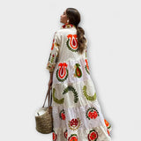 Marcela - Elegant Floral Dress