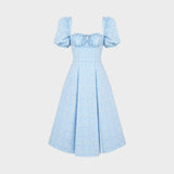 Helena - Summer Dress with Square Neckline
