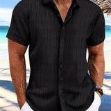 Owen | Relaxed-Fit Striped Short-Sleeve Summer Shirt