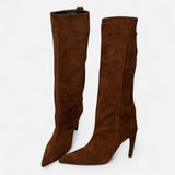 Ancienne Monde | Women's Tall Pointed-Toe Stiletto Boots