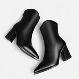 Ancienne Monde | Women's High Heel Leather Chelsea Boots