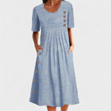 Lígia - Striped Summer Dress