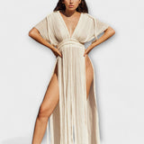 Bruna - Greek-Style Kimono Maxi Dress