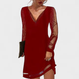 Matilda - Evening Dress with Sheer Sleeves
