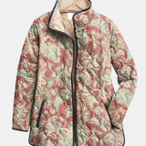 Ketura | Casual Vintage Floral Quilted Jacket