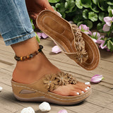 Elena Floral Comfort Sandals