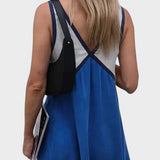 Lara - Two-Tone Long Dress