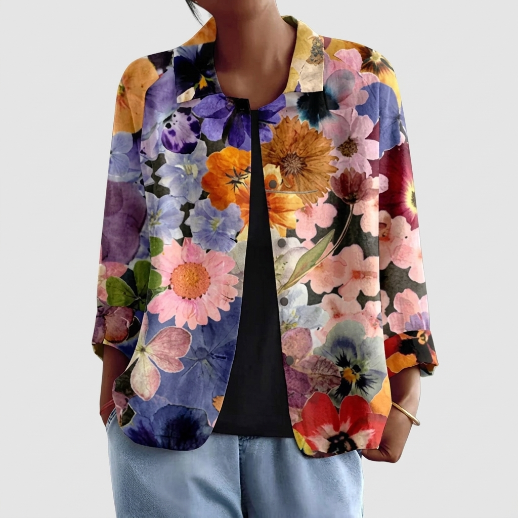 Dieke | Veste ouverte florale