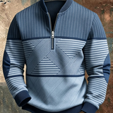 Viktor | Stylish Men's Jumper with Half-Zip