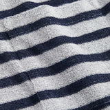 Knitted Striped Polo | Nautical Elegance with a Modern Touch