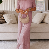 Beta - Long-Sleeve Cut-Out Maxi Dress + Free Inner Dress