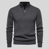 Steven™ Comfort Knitted Zip-Up Jumper