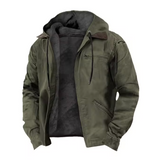 Isak | Warm Vintage Jacket with Fleece Lining and Hood