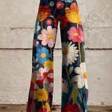 Léna | Floral Wide-Leg Trousers