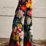Léna | Floral Wide-Leg Trousers