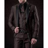 Men's Linen Suit - 3-Piece - Timeless Design for Every Occasion