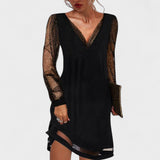 Matilda - Evening Dress with Sheer Sleeves