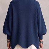 Isadora | Oversized Collar Cardigan with Large Metal Buttons