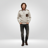 Men's Knitted Jumper – Soft Winter Jumper with Comfortable Fit